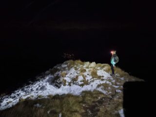 Alla luce della frontale