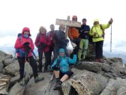 gruppo un cima Bruno fatto la foto