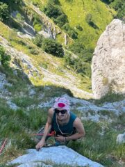 uscita da L4, si nota in diedrone sotto