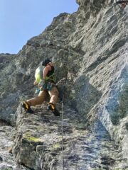 Muretto strapiombante di L2