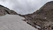 Sul ghiacciaio del siedel