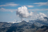 Una mushroom cloud over Monte Marzo