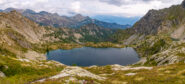 Il lao vercoche visto dalla salita al lago Piana e Mulere