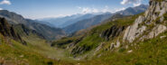 Vista sulla Valle di Piamprato dal passo dell'ommo