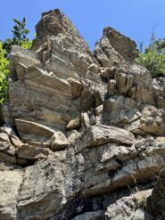 il bel muretto della forcella 