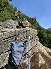 la sosta della vetta 