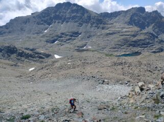 ultimo tratto per salire al Colle Meano