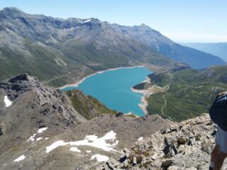 Lago del Moncenisio dalla cima del Signal
