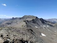 La cresta seguita dal Monte Giuep 