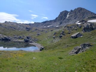 Lago del Beth e canale nord del Ghinivert