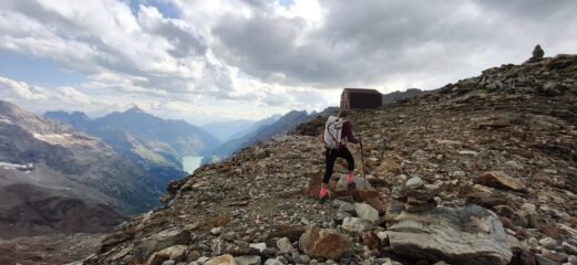 arrivo al bivacco