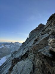 La ovest sopra la Grande Corde