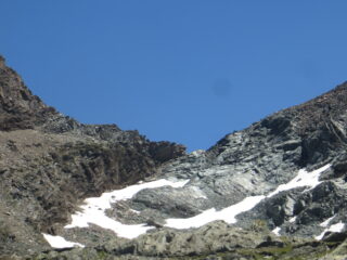 il valloncello verso il colle d'Arietta