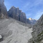 In Val Mesdi anche delle frane 