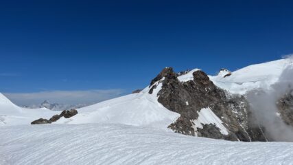 Foto dalla cima guardando verso il Corno Nero