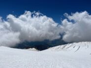 scendendo dal colle VIncent