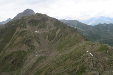 la cresta per il Mont d'Arsy