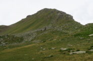 il Mont d'Arsy e sulla destra la cresta percorsa in discesa