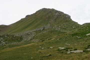 il Mont d'Arsy e sulla destra la cresta percorsa in discesa