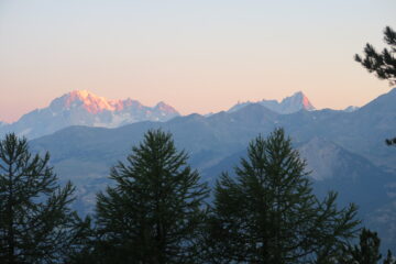 primo sole sul Bianco