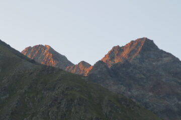 primo sole anche sul percorso della Ferrata