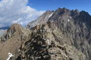 il Velan dalla cima della Salliousa, a sinistra la Tete de Faudery