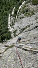 Pietro sul 5C in fessura