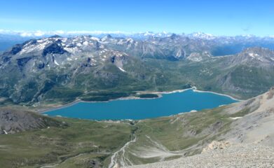 panorama dalla Pointe de Ronce