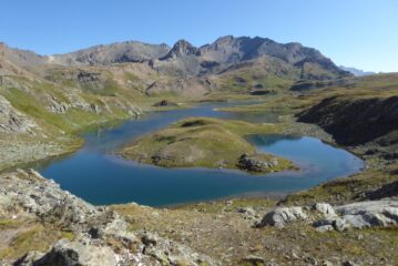Lago Leytaz e sfondo Taou Blanc