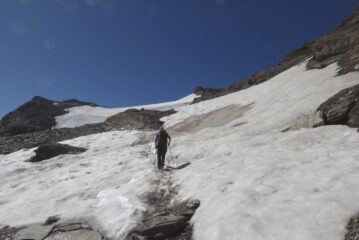 L'unica neve pestata
