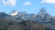 Dent d'herens e Cervino