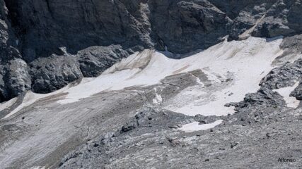 quel che rimane del Glacier du Sommeillèr