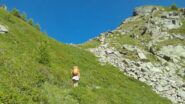 L'arrivo al Colle Dondeuil