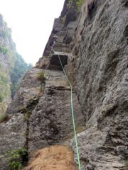 Primo tiro della via