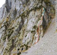 schizzo della via