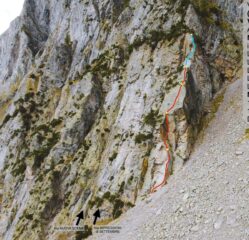 schizzo della via