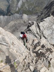 in doppia sulla cresta