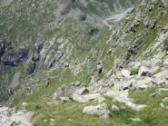 il rifugio dal sentiero per la bocchetta