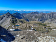 Vista sui laghi del Beth dalla cima del Bric Ghinivert