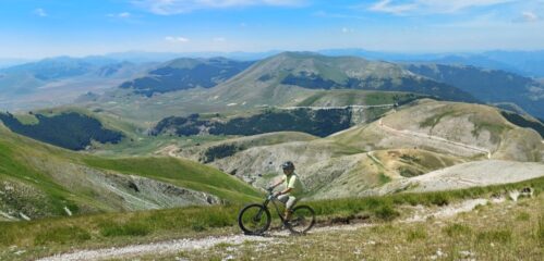lasciando i Piani di Castelluccio