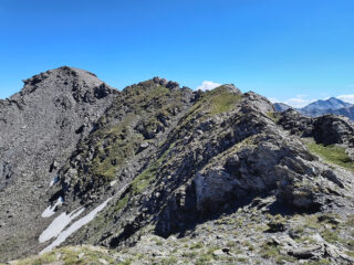Avvicinandosi al monte Peolioso 