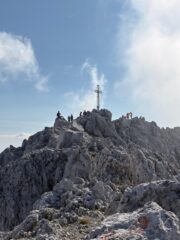 Verso la vetta! Foto scattata in cresta