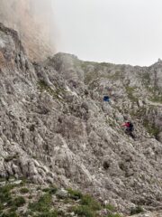 L'attacco della via